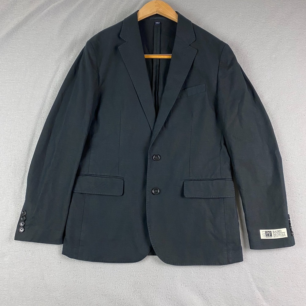 J.Crew Mens Ludlow Blazer 38S Cotton Linen Blend unstructured NWT